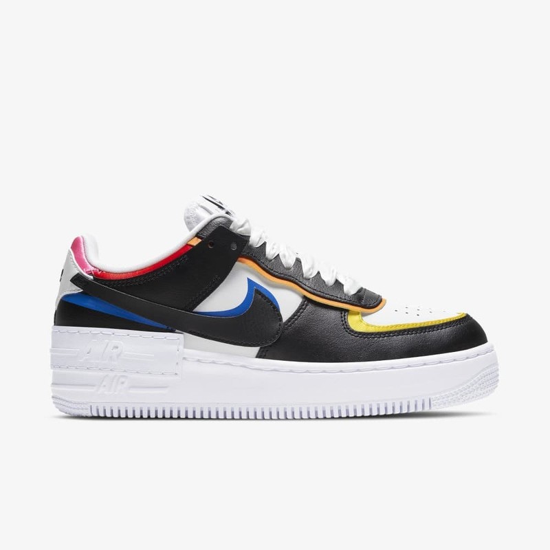 ナイキ AIR FORCE 1 SHADOW 26cm Nike Wmns Air Force 1 Shadow White Off Noir Women Casual